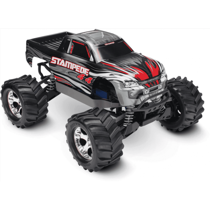 Traxxas Stampede 4X4 Brushed 1/10 RTR Monster Truck (Silver)