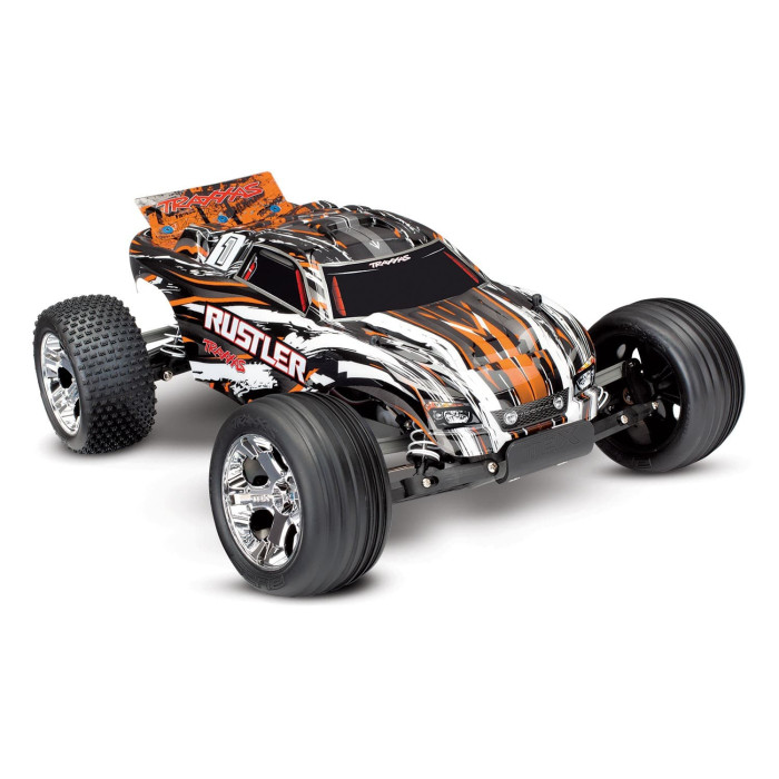Traxxas Rustler 2WD XL-5 2.4GHz RTR Stadium Truck w/ battery & charger - Orange