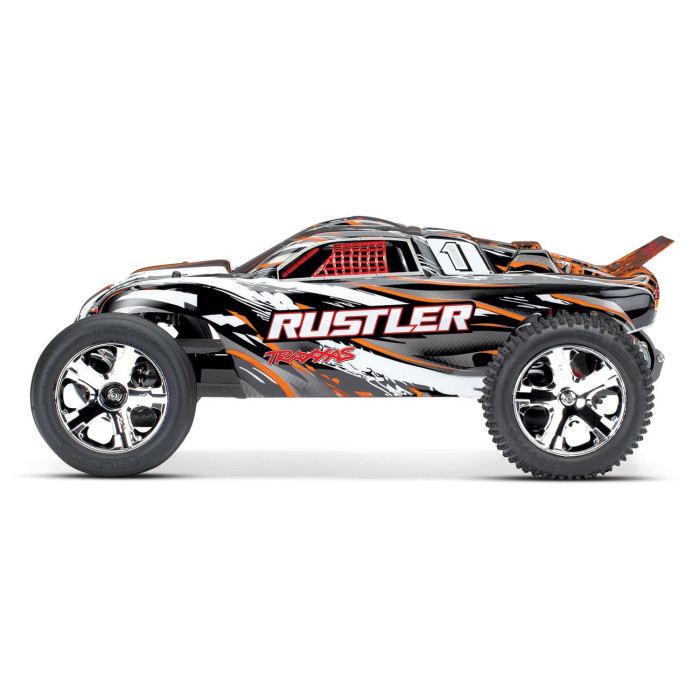 Traxxas Rustler 2WD XL-5 2.4GHz RTR Stadium Truck w/ battery & charger - Orange