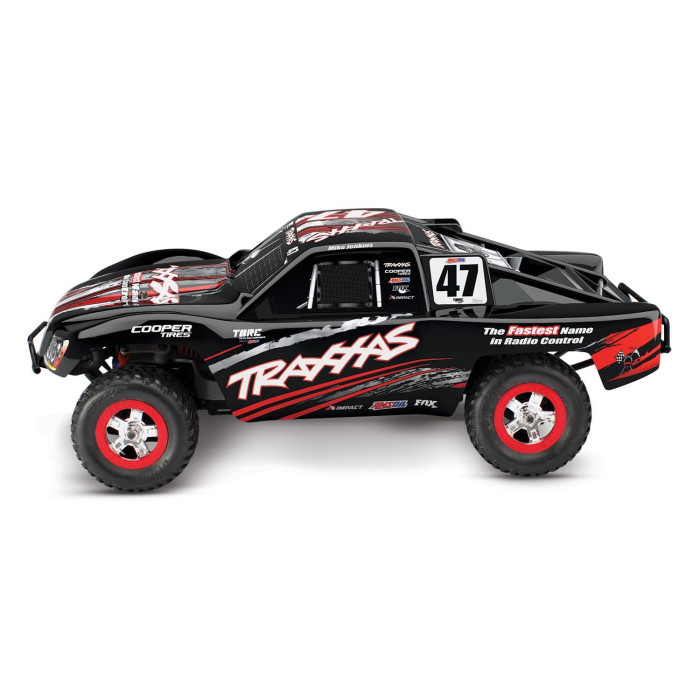 Traxxas Slash 4x4 1/16 RTR Short Course Truck Mike Jenkins Black- RTR(With Battery & Charger)