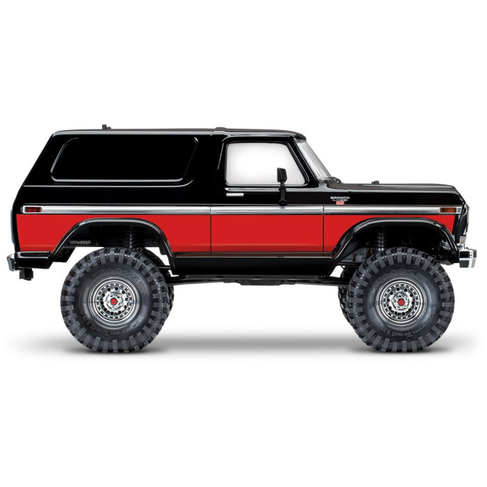 Traxxas TRX-4 1/10 Trail Crawler Truck w/'79 Ford Bronco RED- RTR(No Battery & Charger)