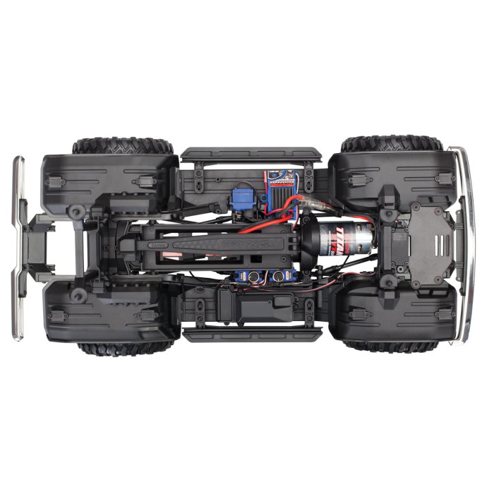 Traxxas TRX-4 1/10 Trail Crawler Truck w/'79 Ford Bronco RED- RTR(No Battery & Charger)
