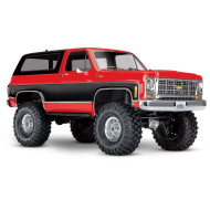 Traxxas TRX-4 1/10 Trail Crawler Truck w/'79 Chevrolet K5 Blazer Red - RTR(Without Battery & Charger)