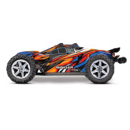 Traxxas Rustler 4X4 VXL 1/10 Brushless Stadium Truck Orange/Blue -RTR(Without Battery & Charger)