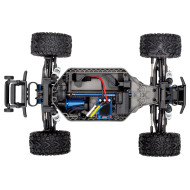 Traxxas Rustler 4X4 VXL 1/10 Brushless Stadium Truck Orange/Blue -RTR(Without Battery & Charger)