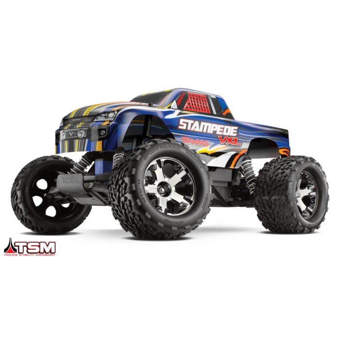 Traxxas Stampede 2WD VXL with TSM RTR Monster Truck Blue