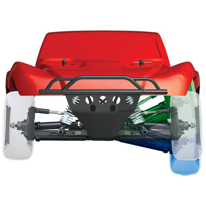 Traxxas Slash 4x4 1/10 Scale Brushless 4WD Short Course Truck Fox Shox