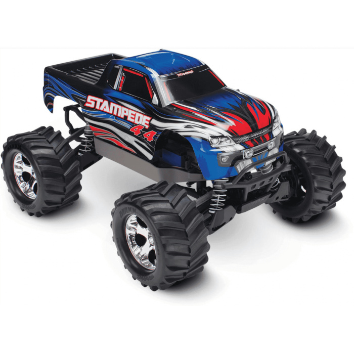 Traxxas Stampede 4X4 Brushed 1/10 RTR Monster Truck (Blue)