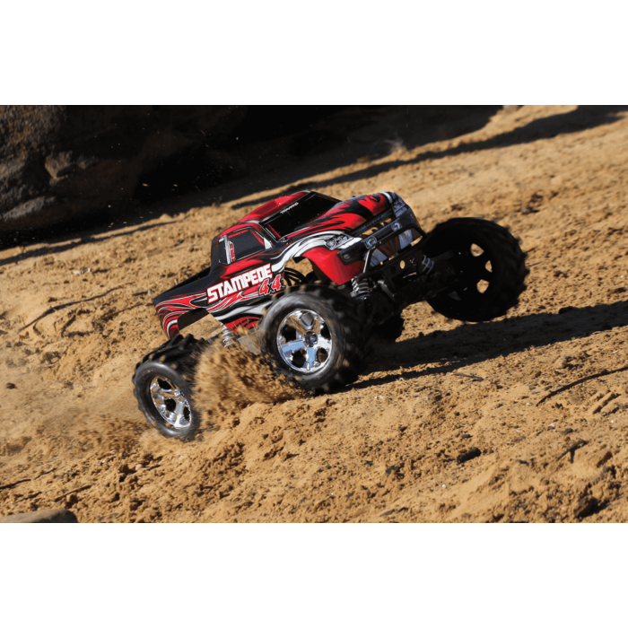Traxxas Stampede 4X4 Brushed 1/10 RTR Monster Truck (Blue)