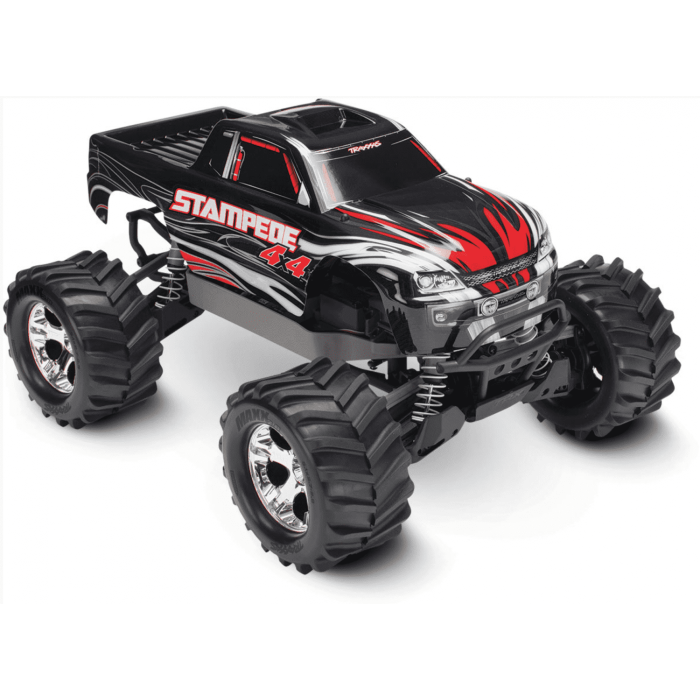 Traxxas Stampede 4X4 Brushed 1/10 RTR Monster Truck (Black)