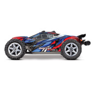 Traxxas Rustler 4X4 VXL 1/10 Brushless Stadium Truck Blue/Red -RTR (Without Battery & Charger)