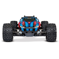Traxxas Rustler 4X4 VXL 1/10 Brushless Stadium Truck Blue/Red -RTR (Without Battery & Charger)