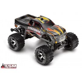 Traxxas Stampede 2WD VXL with TSM Monster Truck Black