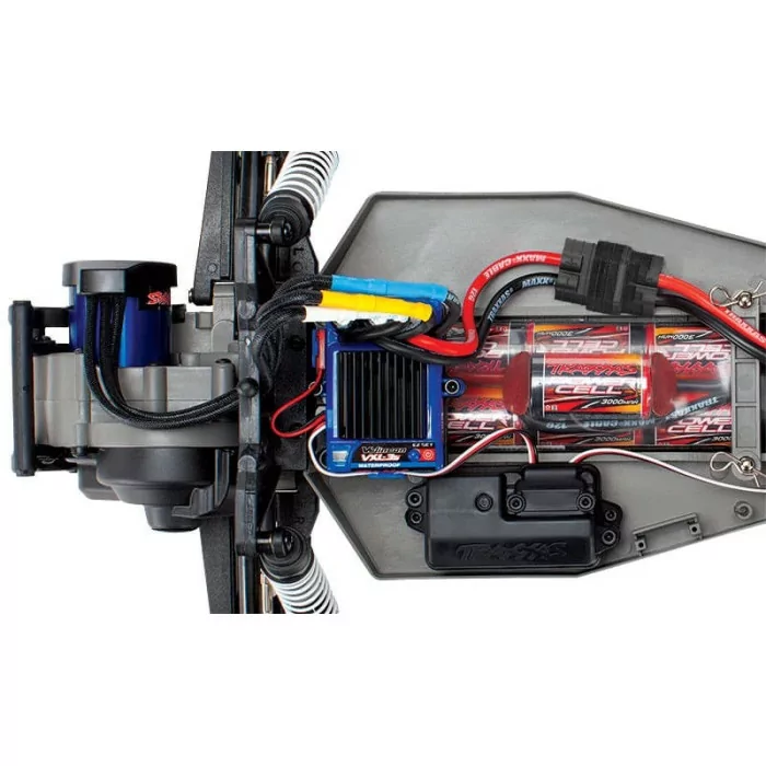 Traxxas Rustler VXL 1/10 Scale 2WD Stadium Truck Black - Photo 12