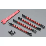 Traxxas Aluminum Toe Links Red 1/16 E-Revo VXL (4)