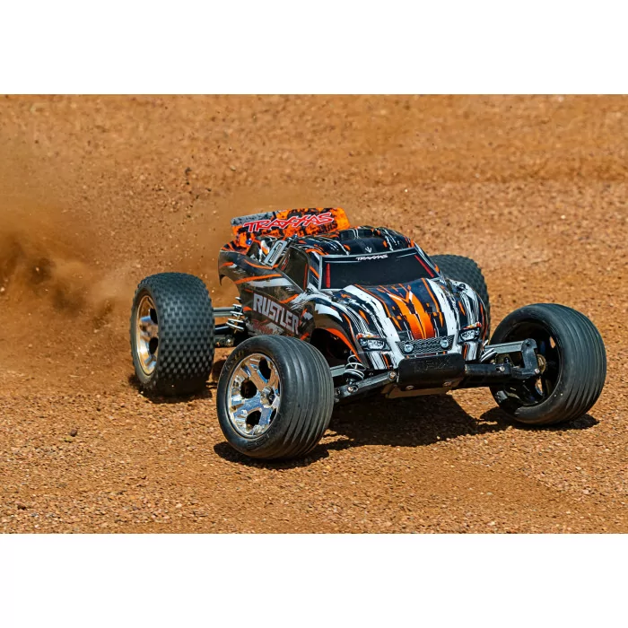 Traxxas Rustler 2wd w/XL5 (Orange)