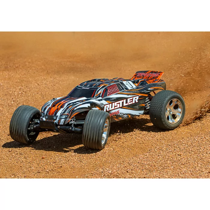 Traxxas Rustler 2wd w/XL5 (Orange) - Photo 2