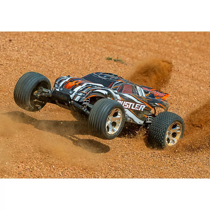 Traxxas Rustler 2wd w/XL5 (Orange) - Photo 4