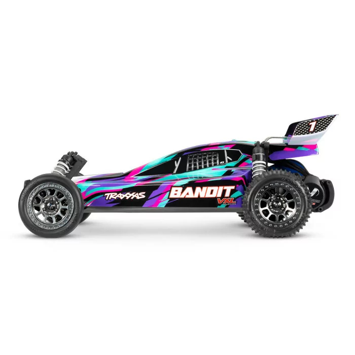 Traxxas Bandit 2WD VXL (Purple) - Photo 4