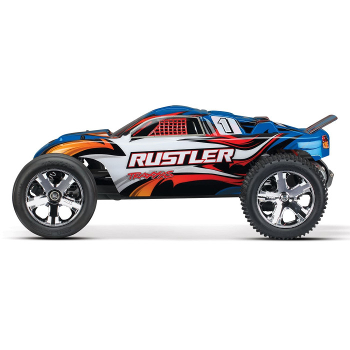 Traxxas Rustler Stadium Truck XL-5 RTR (Blue) - Photo 3