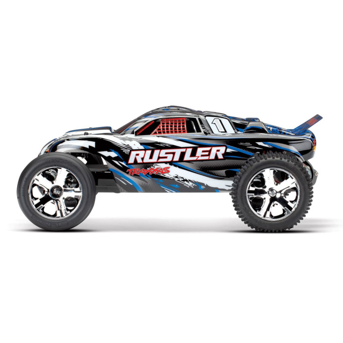 Traxxas Rustler Stadium Truck RTR XL-5 (Blue) - Photo 2