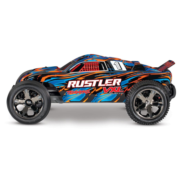 Traxxas Rustler VXL Truck RTR Brushless 2WD (OrngX) - Photo 6