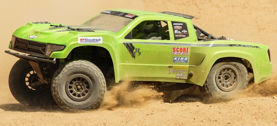 Yeti Jr. Rock Racer and Yeti Jr. Score Trophy Truck from Axial