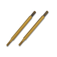 Traxxas GTR Shock Shafts TiN-Coated Steel (2)