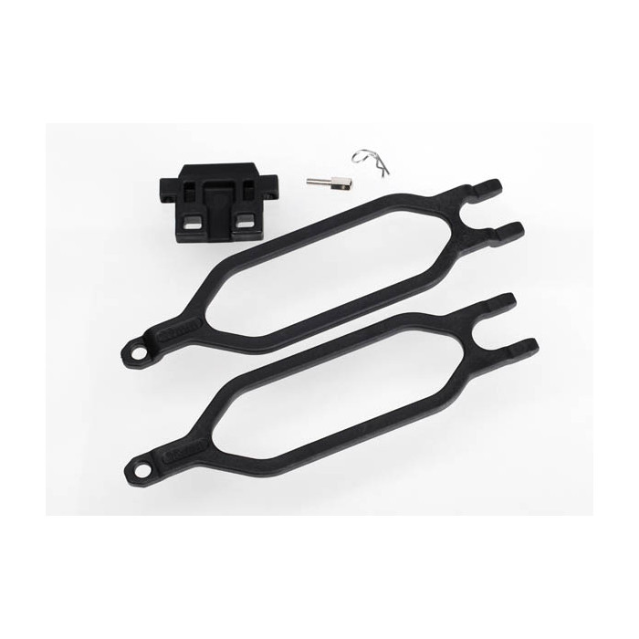 Traxxas Battery Hold-Downs Retainer & Angled Body Clip