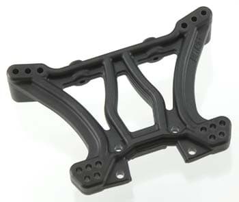 Rpm 70772 Rear Shock Tower Black Rustler 4x4 Vxl, Rustler Hoss Trx