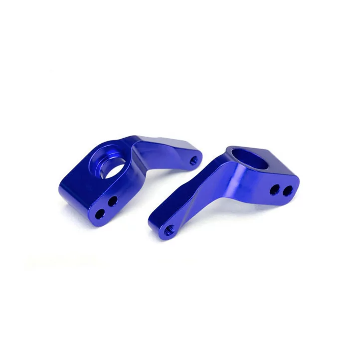 Traxxas Aluminum Axle Carriers Rear Blue (L&R)