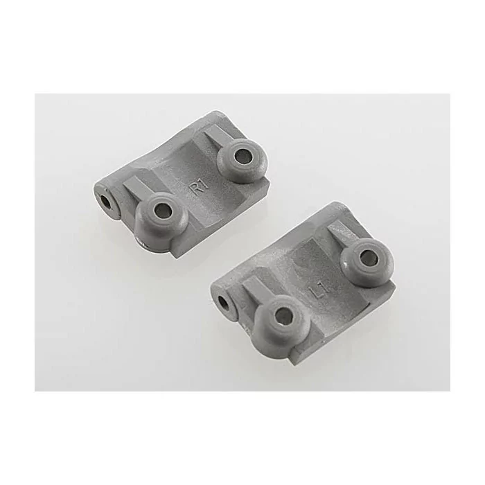 Traxxas Suspension Arm Mounts 1-Degree Rear Left & Right (Gray)