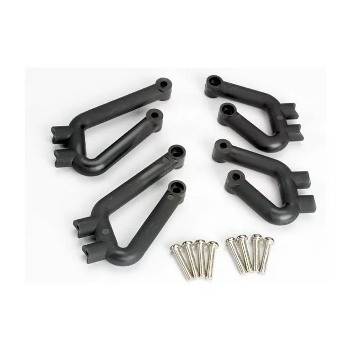 Traxxas Bumper Mounts Front & Rear with 3x13 Screws (8)
