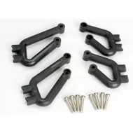 Traxxas Bumper Mounts Front & Rear with 3x13 Screws (8)