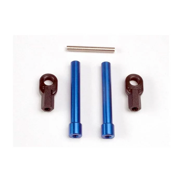 Traxxas Aluminum Bellcrank Posts Blue (2)