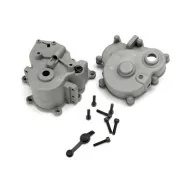 Traxxas Gearbox Halves Front/Rear with Hardware