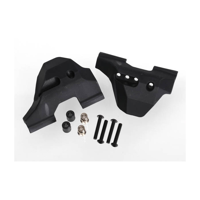 Traxxas Shock Guards Front Suspension Arm Guards & Hardware (2)