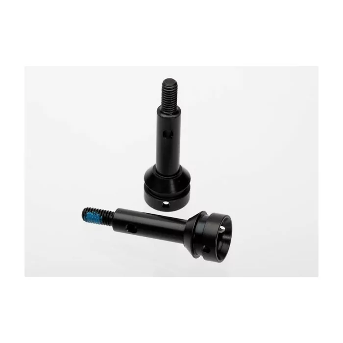 Traxxas 6mm Stub Axles Steel Rear (2)