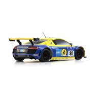 Kyosho MINI-Z Ready Set Audi R8 LMS RWD 2010 No. 98 (Blue/Yellow) - Photo 7