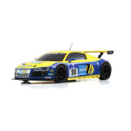 Kyosho MINI-Z Ready Set Audi R8 LMS RWD 2010 No. 98 (Blue/Yellow) - Photo 8