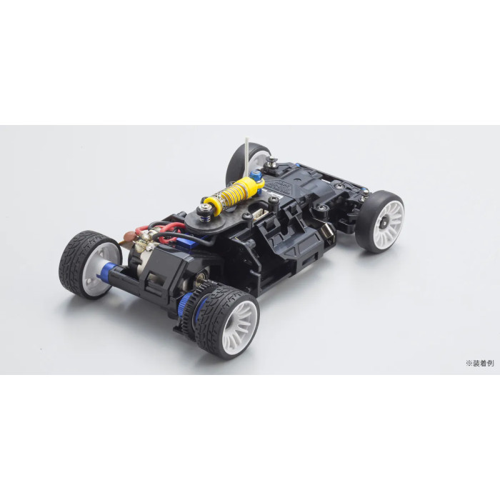 Kyosho MINI-Z Ready Set Audi R8 LMS RWD 2010 No. 98 (Blue/Yellow) - Photo 12