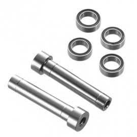 ST RC Aluminum Steering Posts & Bearings Axial Yeti (Silver)