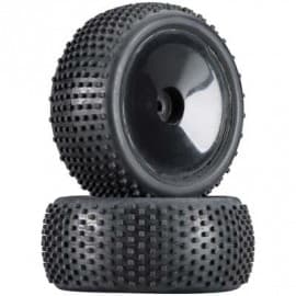Dromida Square Block Tire/Dish Wheel Black 4.18MT (2)