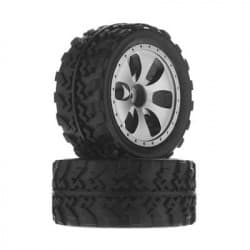 Dromida Wheel/Tire Assembled MT4.18