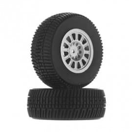 Dromida Wheel/Tire Assembled SC4.18 (2)