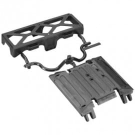 Axial Tube Frame Skid Plate/Battery Tray Wraith