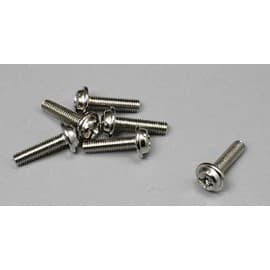 3x12mm washerhead machine screw (6)