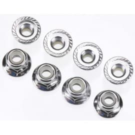 4mm flanged nylock nuts