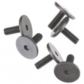 3x8mm screws flat-head hex 6pcs