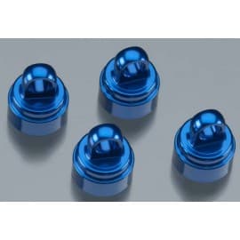 Traxxas Aluminum Shock Caps Anodized Blue (4)